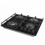 Gorenje | GTW641EB | Hob | Gas on glass | Number of burners/cooking zones 4 | Rotary knobs | Black - 3